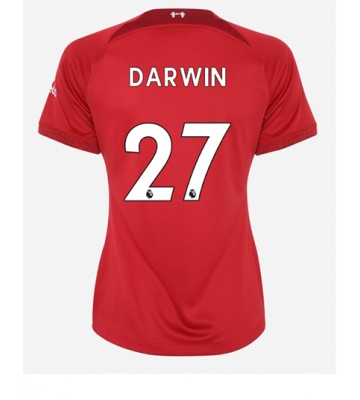 Liverpool Darwin Nunez #27 Hjemmedrakt Kvinner 2022-23 Kortermet